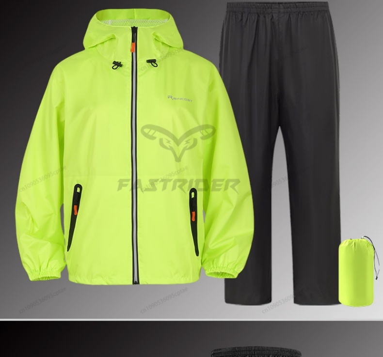 Motorcycle Wearing Gear - Pak voor de zomer Unisex motorregenjas