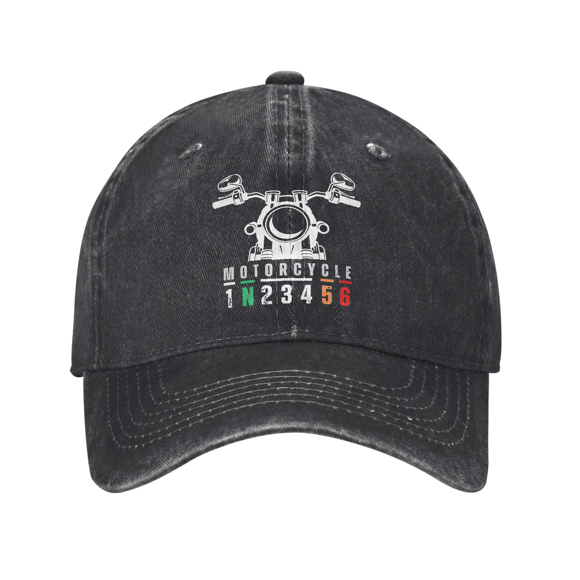 Motorcycle Gear Wash - 1N23456 Motorfiets Mannen Vrouwen Baseball Caps