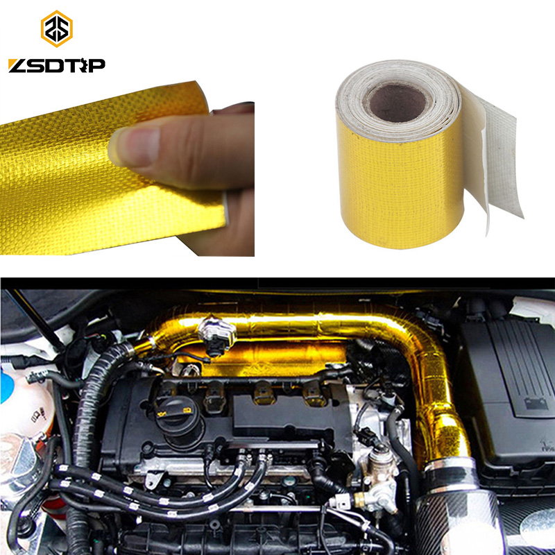 Exhaust Wrap Titanium - ZSDTRP 5 M/10 M/15 M Uitlaatpijp