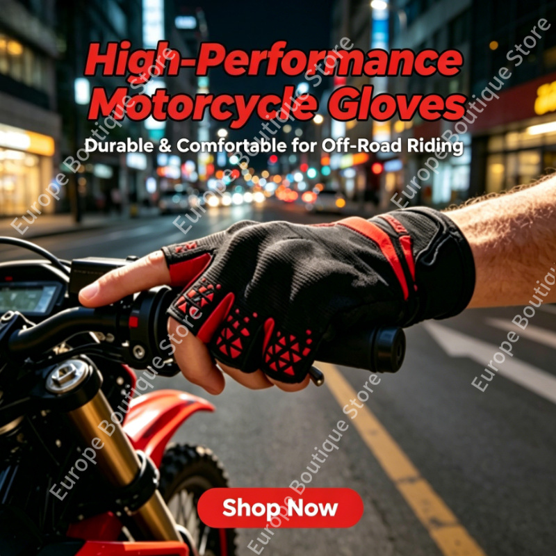 Motorcycle Wearing Gear - 2026 NIEUWE Heren Dames Zomer Halfvinger