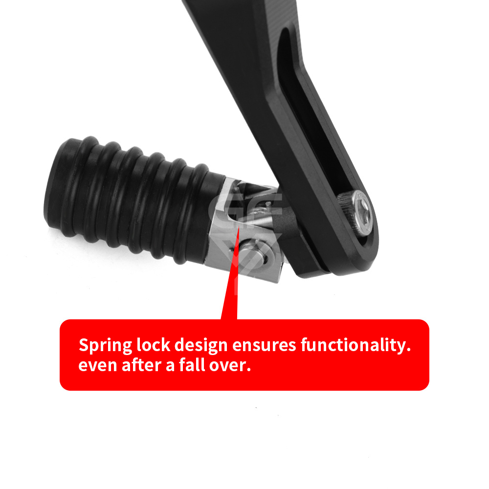 Vouwbare versnellingspook voor - Quality Motorcycle Gear recensie en prijs