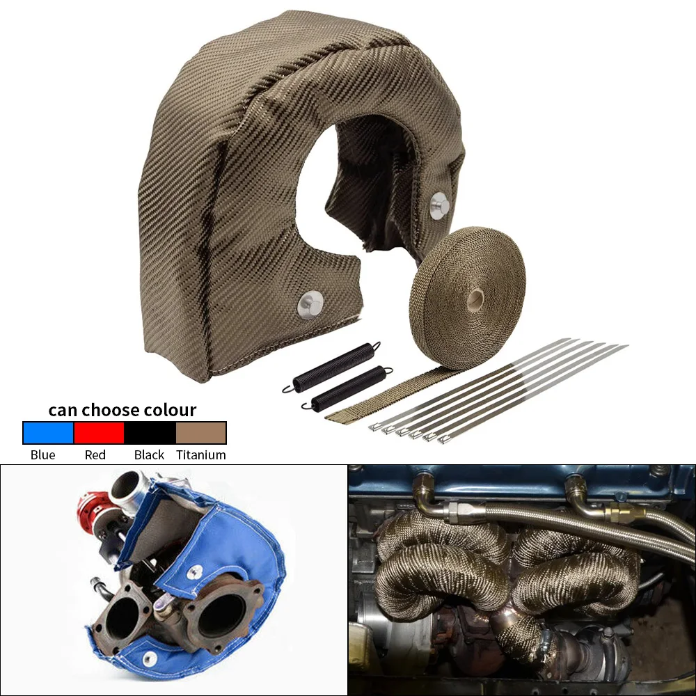 T25 T3 T4 T6 Auto Titanium Tur - Exhaust Wrap Titanium recensie en prijs