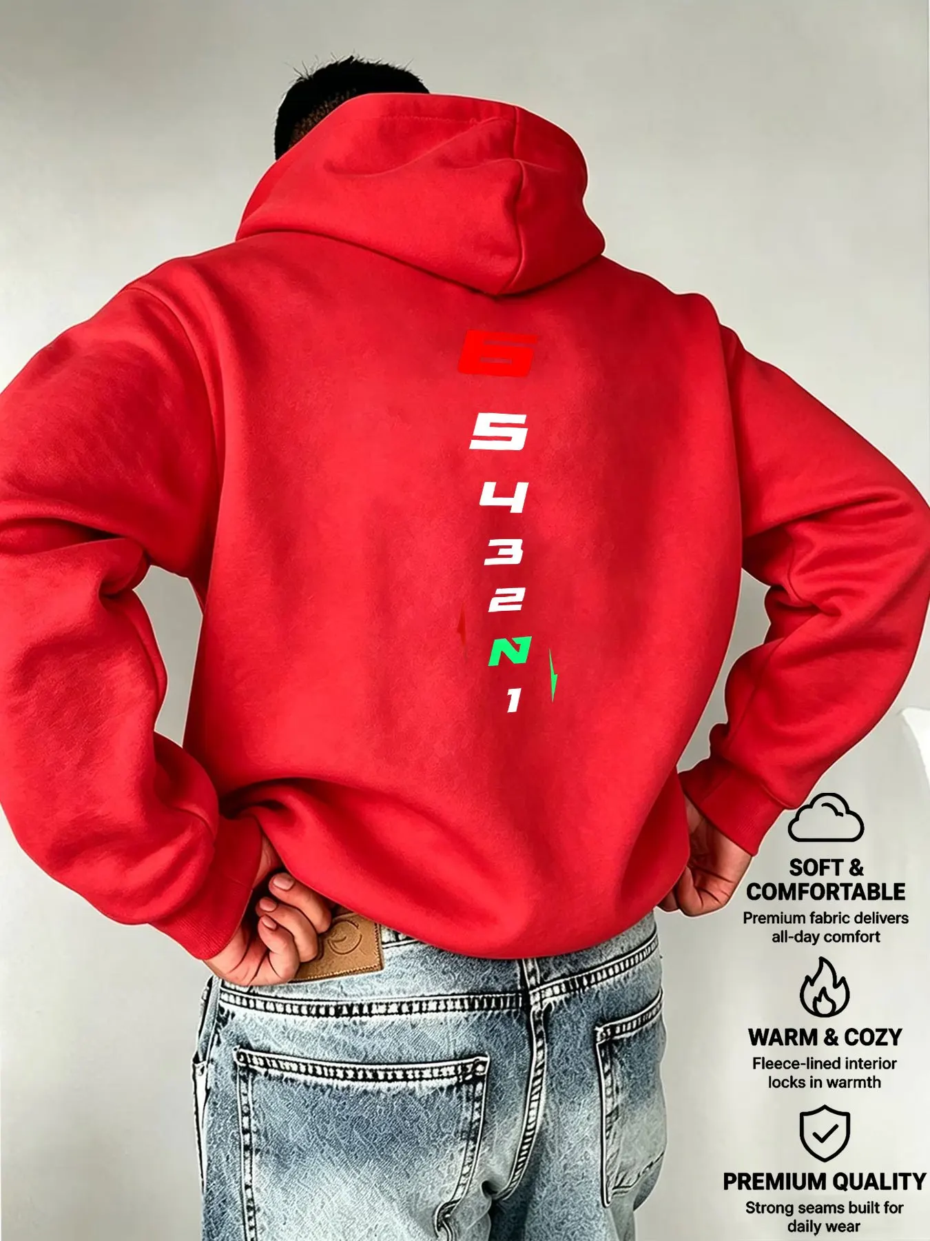 Heren Hoodie Racing Gear Numme - Motorcycle Gear Hoodie recensie en prijs