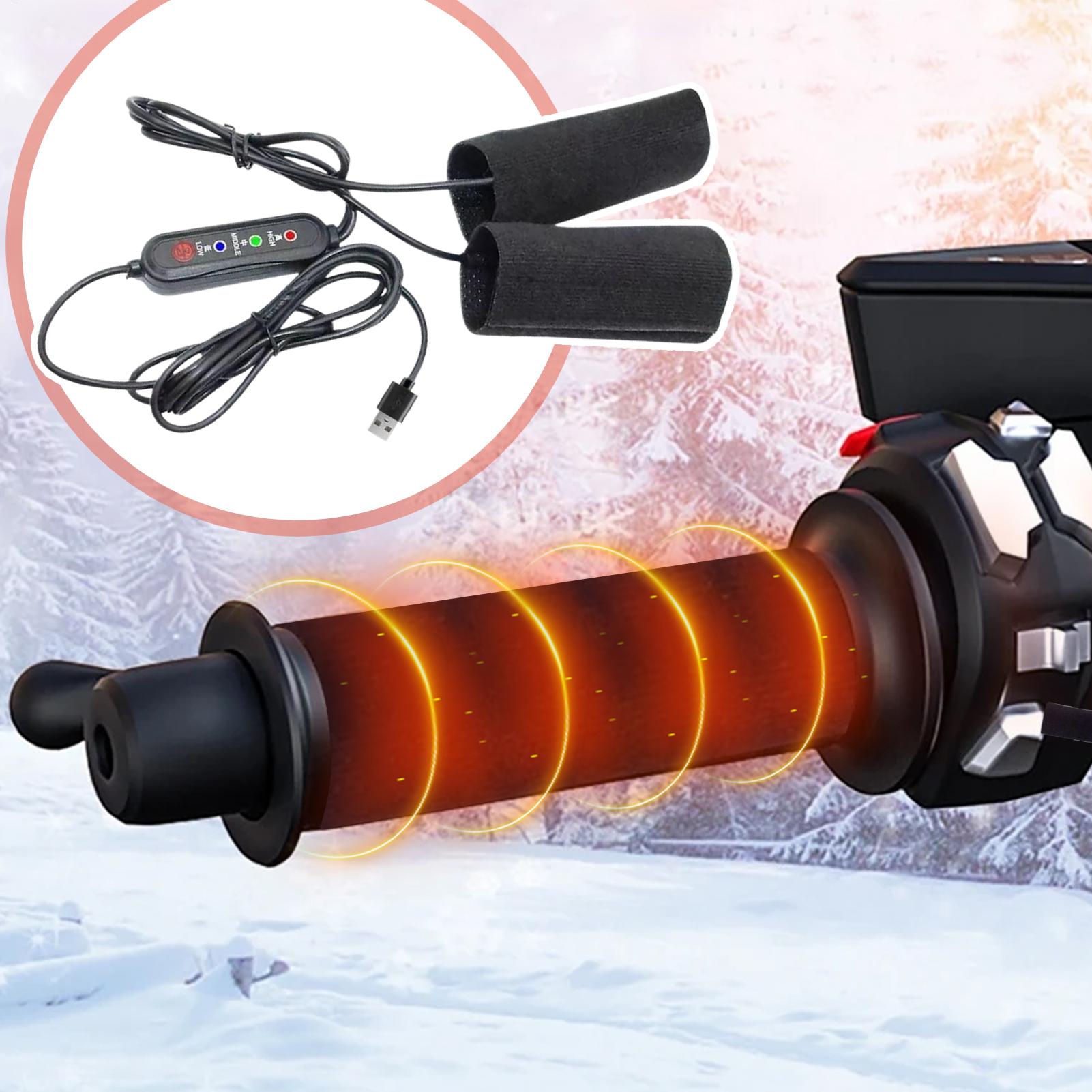 USB-verwarmde motorfietsgrepen - Handlebar Grip Heated recensie en prijs