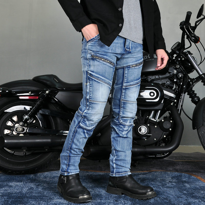 Motorjeans retro valbestendige - Motorcycle Gear Wash recensie en prijs