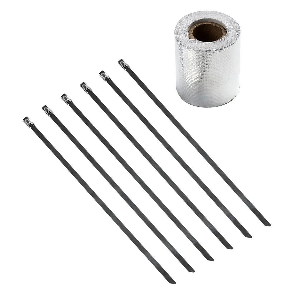 1 rol auto hittebescherming fo - Exhaust Wrap Titanium recensie en prijs