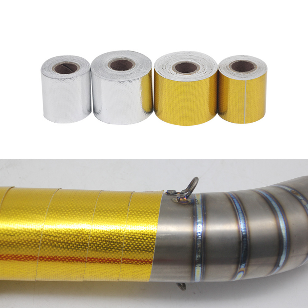 ZSDTRP 5 M/10 M/15 M Uitlaatpi - Exhaust Wrap Titanium recensie en prijs