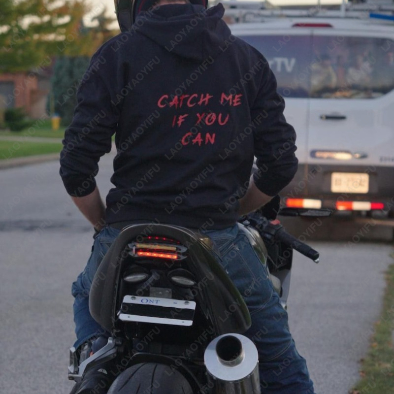 Catch Me If You Can Hoodie Her - Motorcycle Gear Hoodie recensie en prijs
