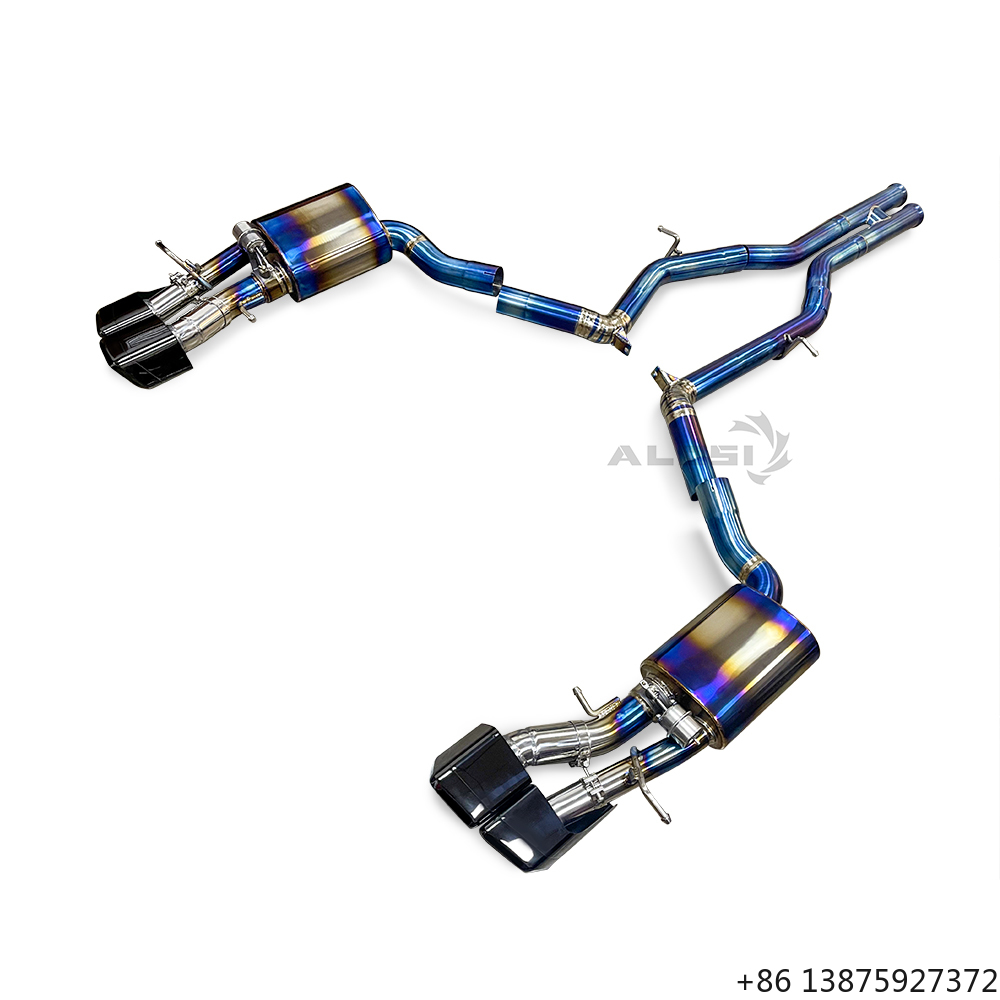 Titanium klepbediende catback  - Exhaust Wrap Titanium recensie en prijs