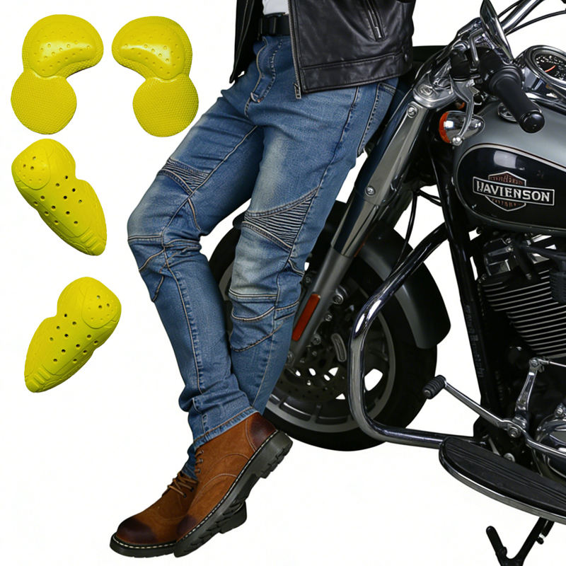Motorjeans voor heren Blauwe c - Motorcycle Wearing Gear recensie en prijs