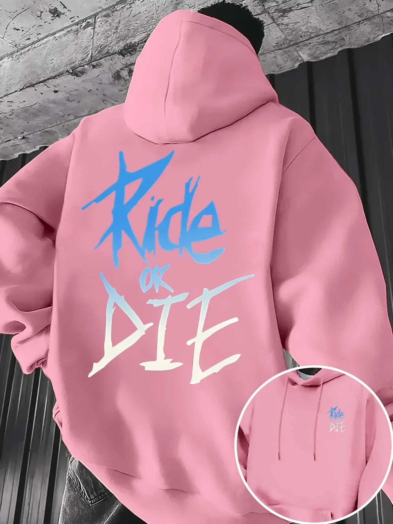 Ride or Die Graffiti Print Str - Motorcycle Gear Hoodie recensie en prijs